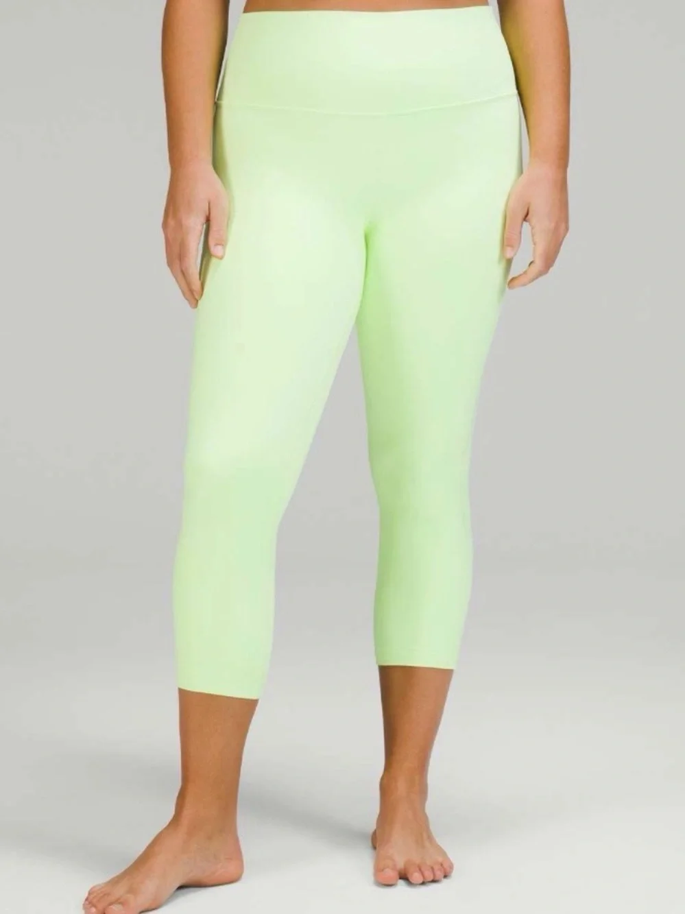 Lululemon Align High Rise Crop 23” Color Faded Zap